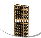 Allavino 7' Tall Wine Cellar Wine Rack Kit Series
