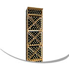 Allavino 8' Tall Wine Cellar Wine Racks Kit Series