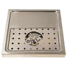 Built-in Rinser Drip Trays