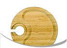 Metrokane Wine Serving Plates