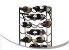 Designer Metal Wine Racks